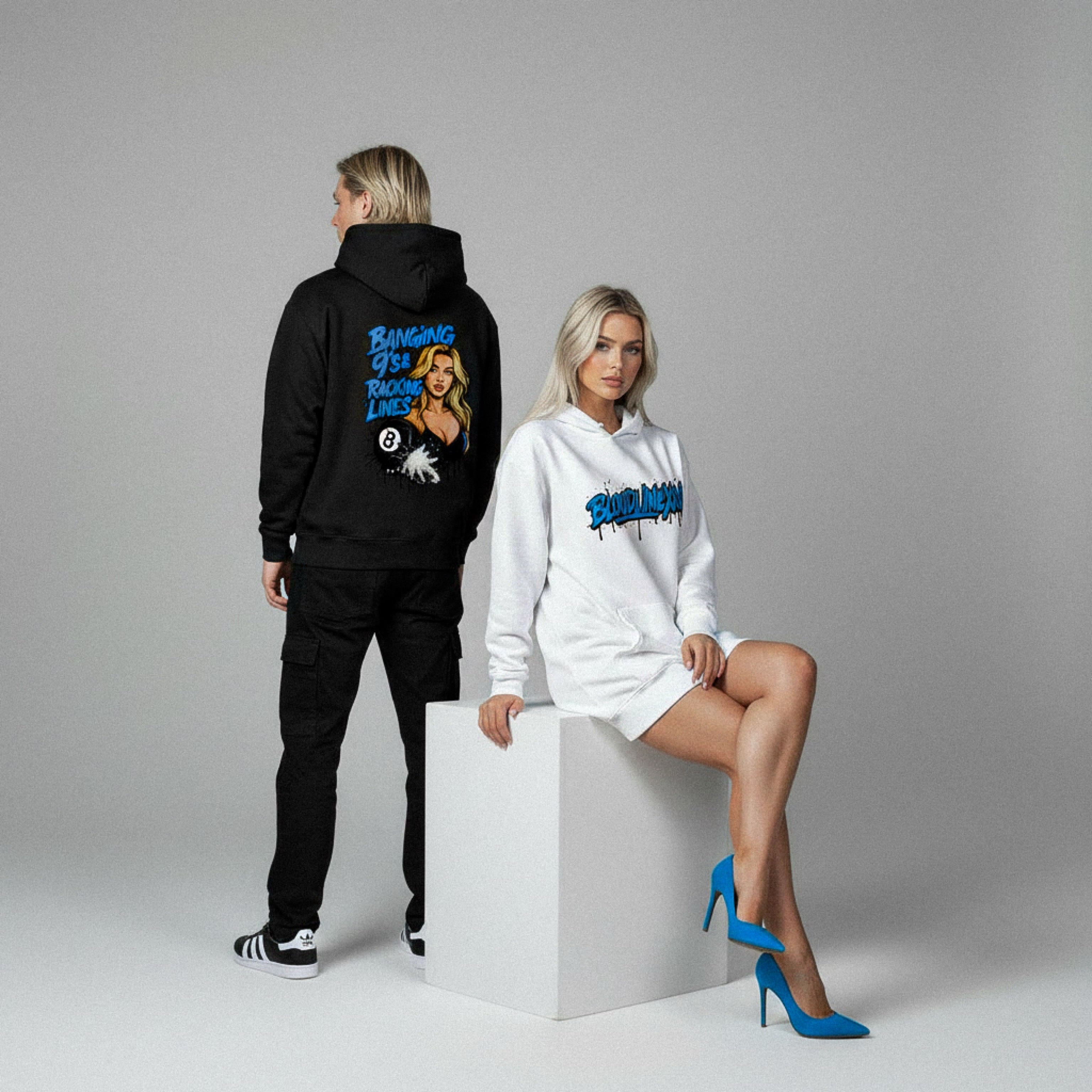 BANGING 9’S & RACKING LINES UNISEX HOODIE