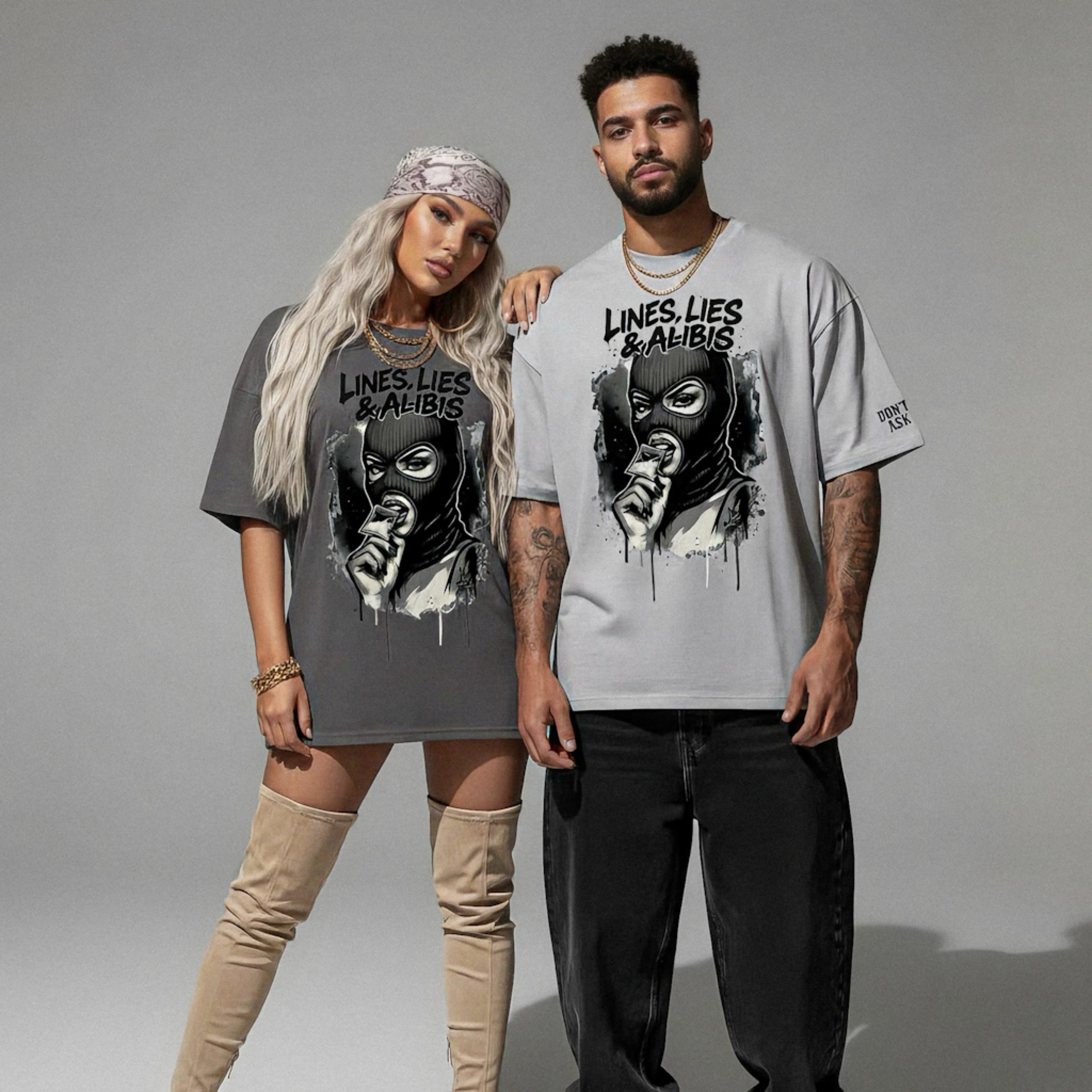 Lines, Lies & Alibis Unisex Tee