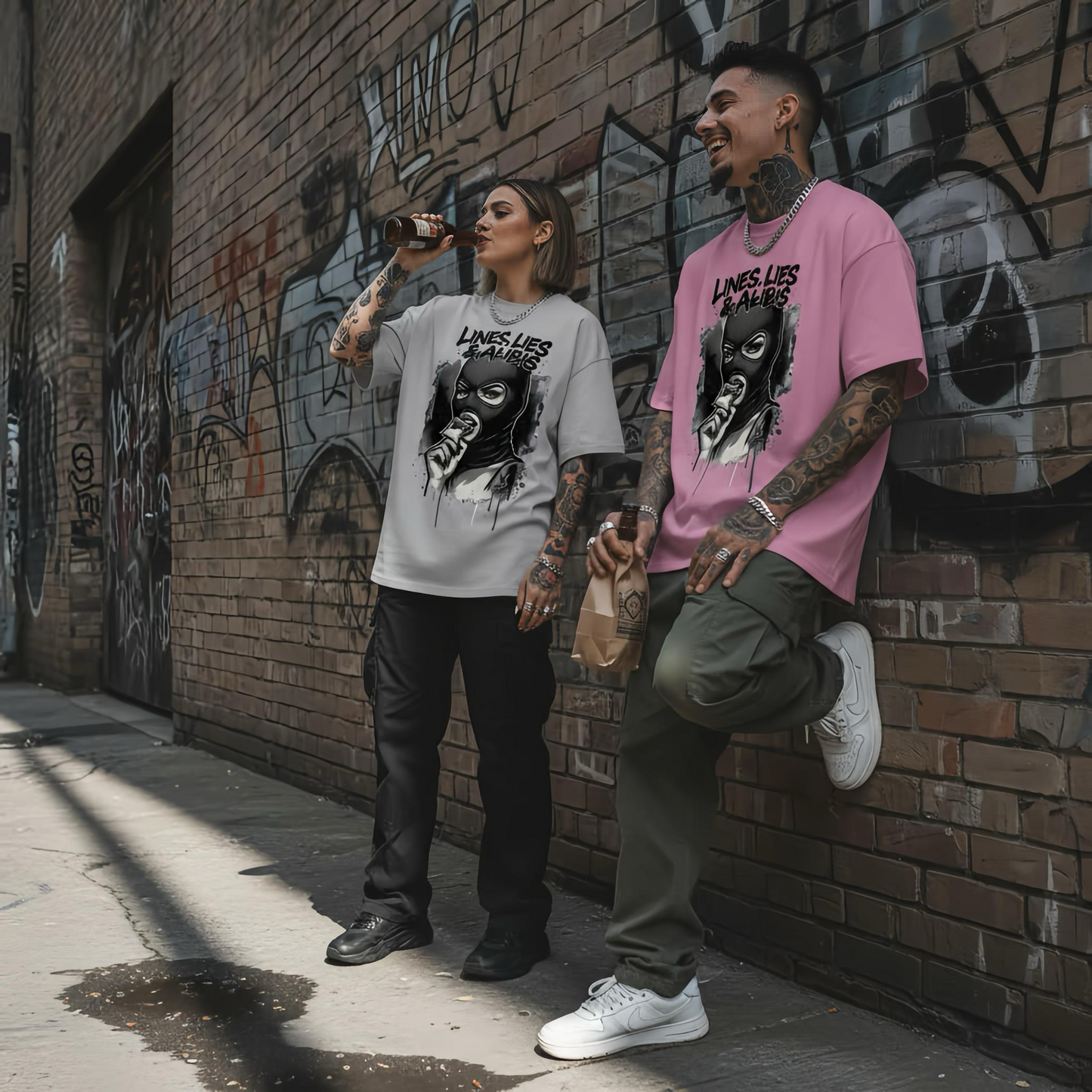 Lines, Lies & Alibis Unisex Tee