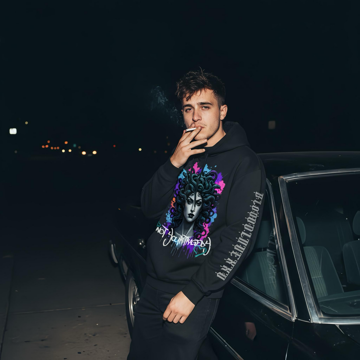 Medusa Not Your Tragedy Unisex Hoodie