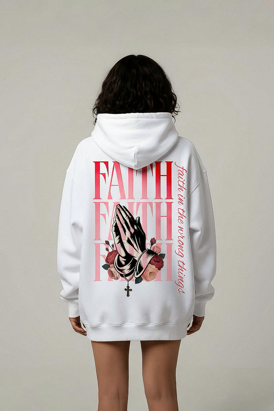 Faith in the Wrong Things Unisex Hoodie