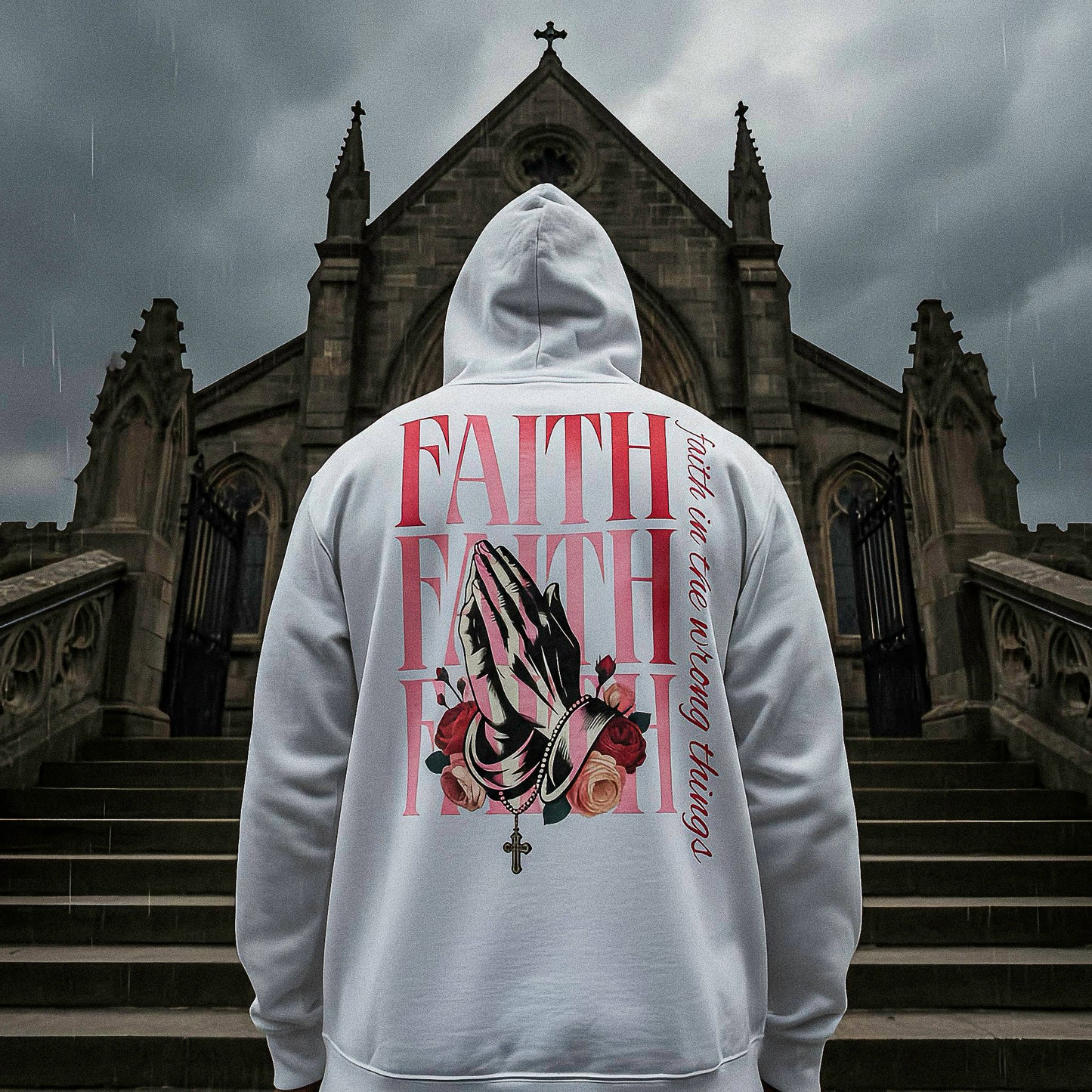 Faith in the Wrong Things Unisex Hoodie