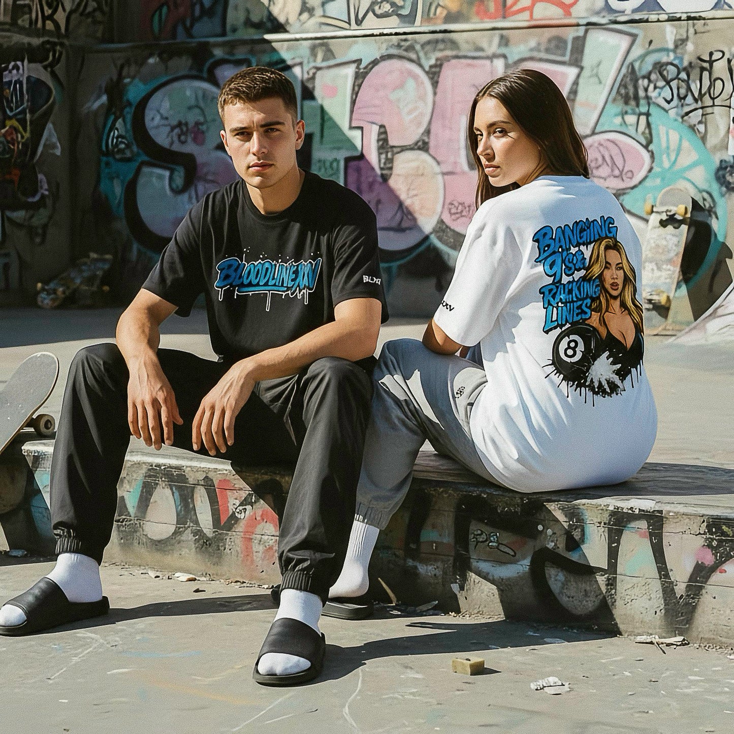 Banging 9s & Racking Lines Unisex Tee