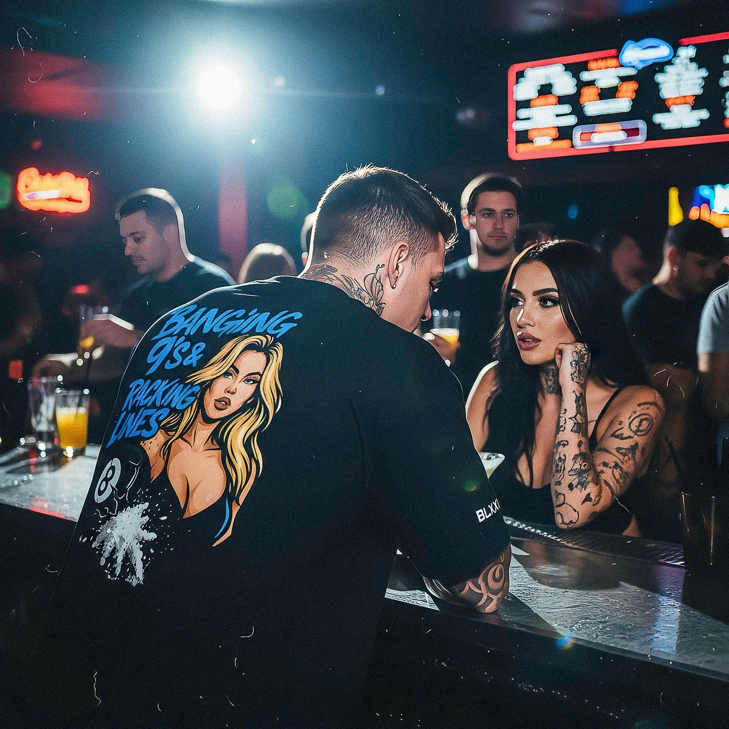 Banging 9s & Racking Lines Unisex Tee