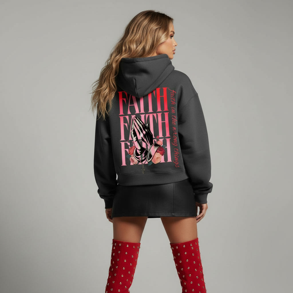 Faith in the Wrong Things Unisex Hoodie