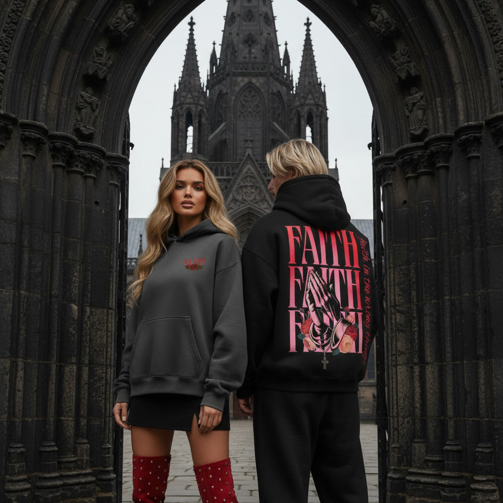 Faith in the Wrong Things Unisex Hoodie